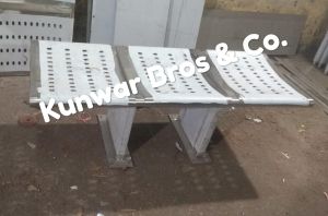 Stainless Steel Railway Platform Bench