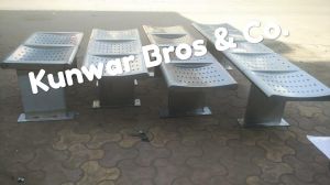 Stainless Steel Railway Platform Bench