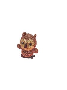 Crochet Stuffed Owl Toy