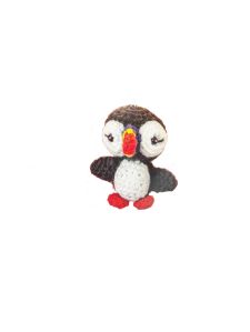 Crochet Stuffed Puffin Toy