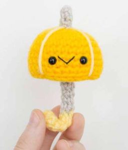 Crochet Stuffed Umbrella Toy