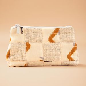 Recycled Garment Makeup Pouch