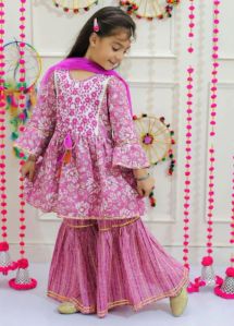 Girls Sharara Dress