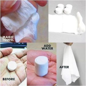 Tablet Napkin Magic Tissues