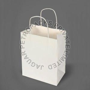 Plain White Paper Bag