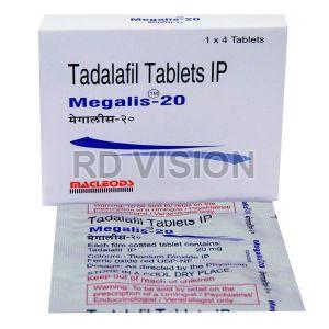 Megalis 20mg Tablets