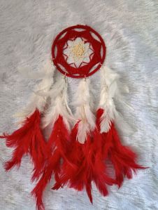 Red dream catchers