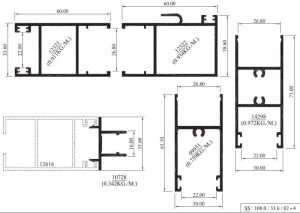 Special Aluminium extruded profiles