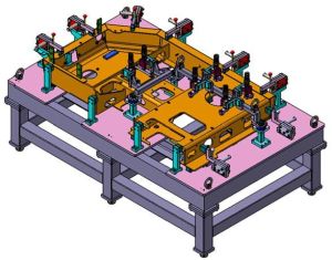 Heavy Manual Welding Fixture