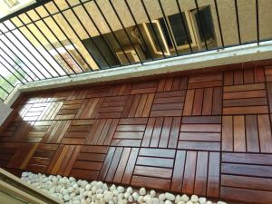 Balcony Wood Deck Tile