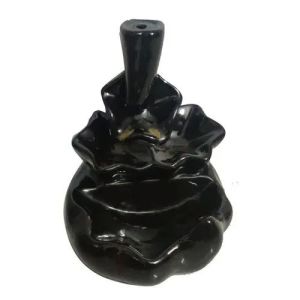 Black Smoke Fountain Incense Holder