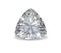 Trillion Shape Moissanite Diamond