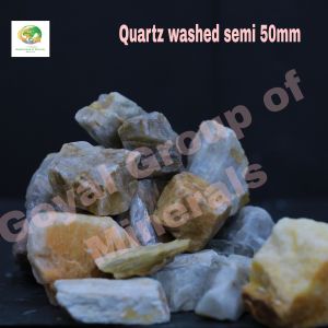 50 MM Semi Washed Quartz Grits