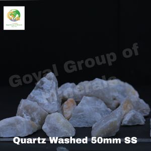 50mm Super Semi Washed Quartz Grits