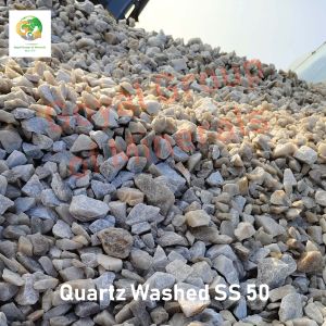 50mm Super Semi Washed Quartz Grits