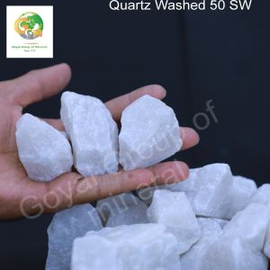 50mm Washed Quartz Snow White Grits