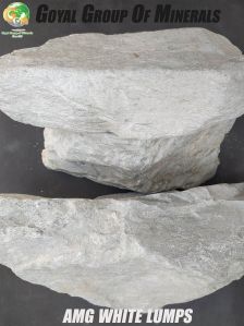 Amg White Talc Lumps