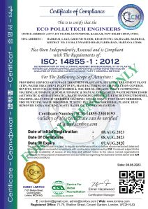 ISO 14855-1:2012 Certification Consultancy Service