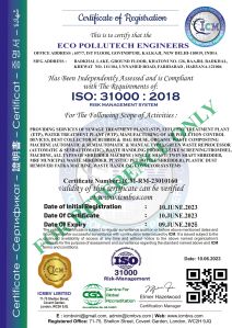 ISO 31000:2018 Certification Service