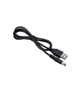 USB to DC 5.5 x 2.1mm power cable 5V USB Cable with DC Jack