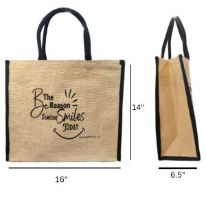 LMC Jute Shopping Tote Bags