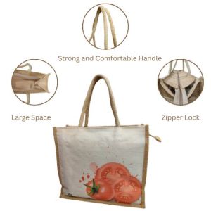 LMC Jute Tote Bags for Multipurpose