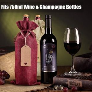 LMC Jute Wine Bag