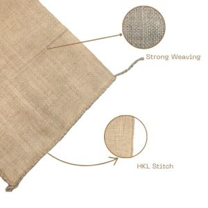 LNC Fine Quality Jute Hessian Burlap Sandbag for Army, Military, Defence ( Grade-1)
