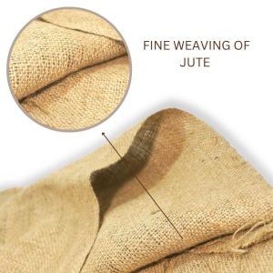 Food Grade Jute Hessian Burlap Bag for Coffee, Cocoa, Food Grain