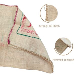 LMC Jute Hessian Burlap Rice Bag for 25kg