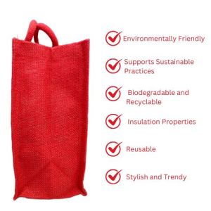 LMC Jute Bag for Lunch Box for Office Use