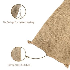 LMC Jute Hessian Burlap Bag For Nursery Planting
