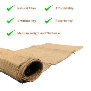 LMC 11.5 oz Jute Hessian Burlap Fabric