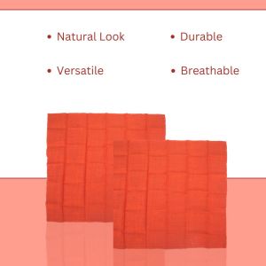 LMC 305 g/m2 Orange Jute Hessian Burlap Fabric
