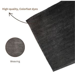 LMC Black JUCO Dyed Fabric