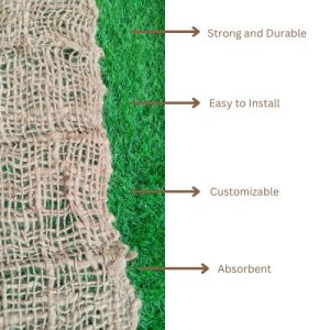 LMC 730 g/m2 Jute Soil Saver- Jute Geotextile
