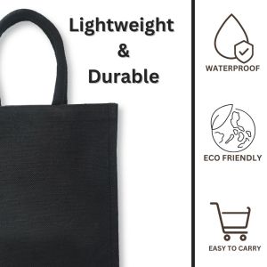 LMC Fashionable Jute Bag With AZO Dye Option