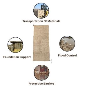 LMC Jute Hessian Burlap Handbag for Construction Use (Grade-2)