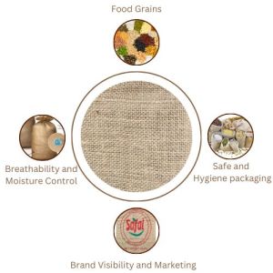 LMC Jute Hessian Burlap Bags For Food Grain