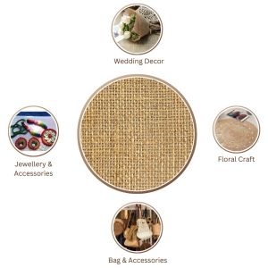 LMC 10 Oz Jute Hessian Burlap Fabric
