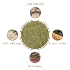 LMC Root Proof Jute Hessian Burlap Fabric