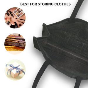 LMC Fashionable Jute Bag With AZO Dye Option