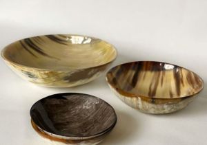BUFFALO HORN FRUIT BOWL