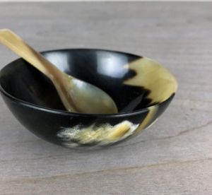 BUFFALO HORN FRUIT BOWL