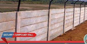 Rcc fencing precast compound wall