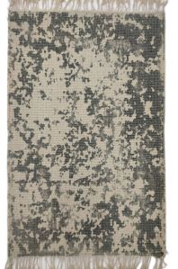 Loom Knotted Cotton Printed Rugs