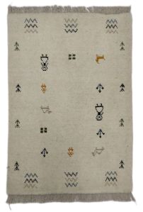 Loom Knotted Lori Gabbeh Wool Rug