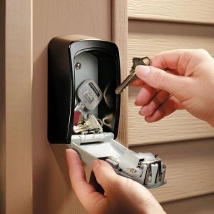 wall mounted key storage box