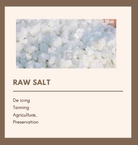 Raw Salt Granules