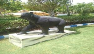 Fiberglass Bear Statue